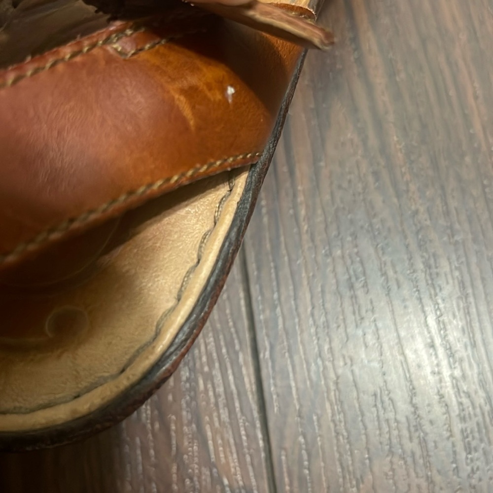 Born Leather Sandals Brown Size 10 - Picture 9 of 11